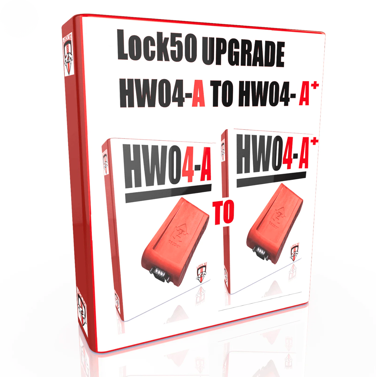 Lock50 HW04-A to HW04-A+ Software Upgrade
