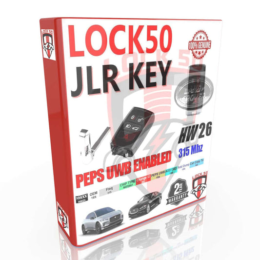 HW26 Land Rover PEPS Key NEW with Blade