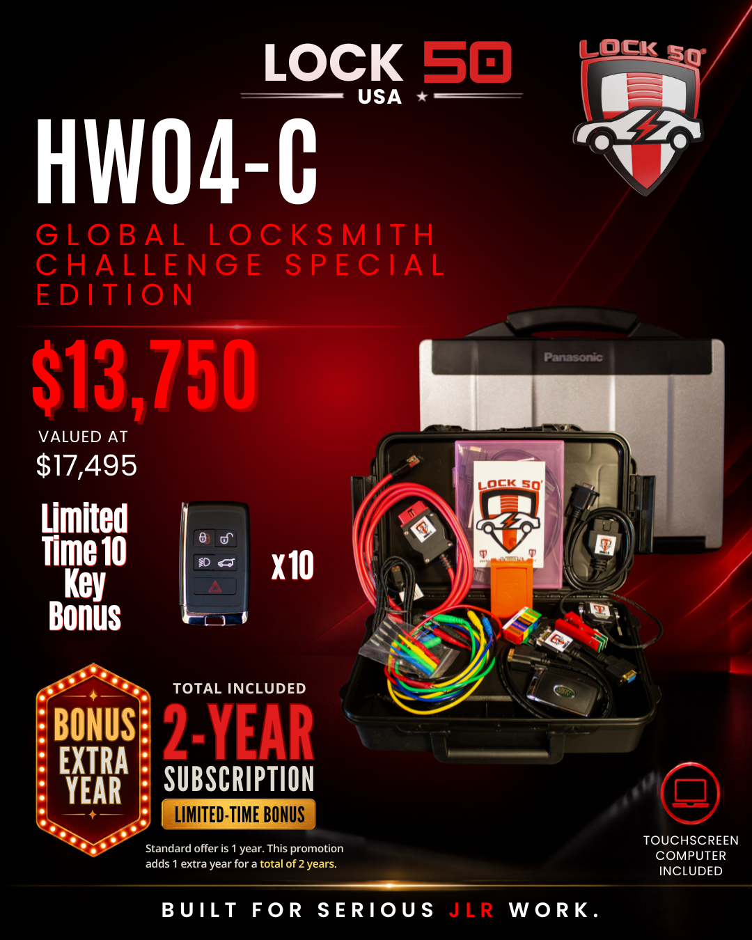 Lock50 HW04-C Plug and Play Global Locksmith Challenge Special Edition