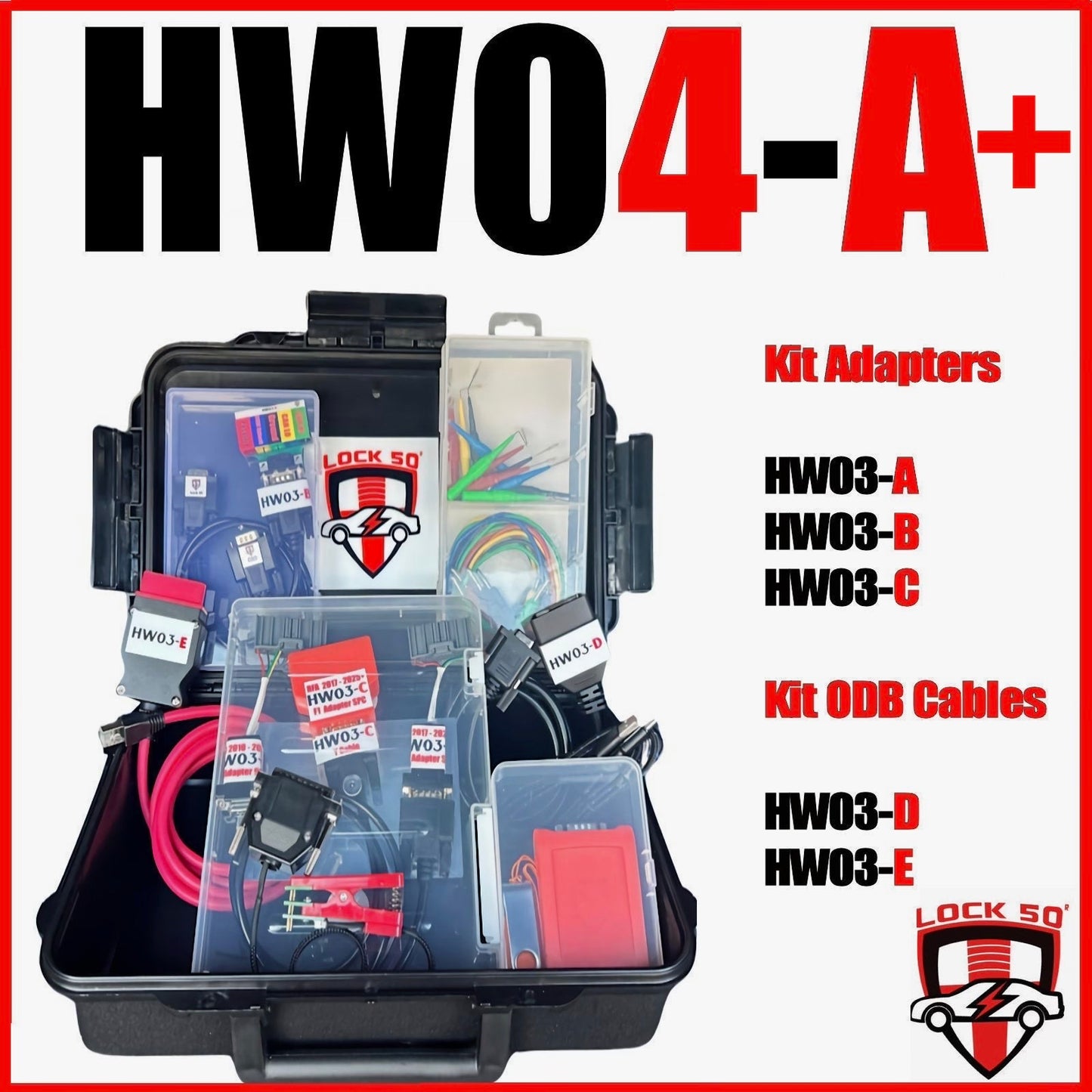 Lock50 HW04-A+ Professional Kit *SPECIAL EDITION*