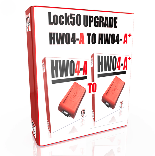 Lock50 HW04-A to HW04-A+ Software Upgrade