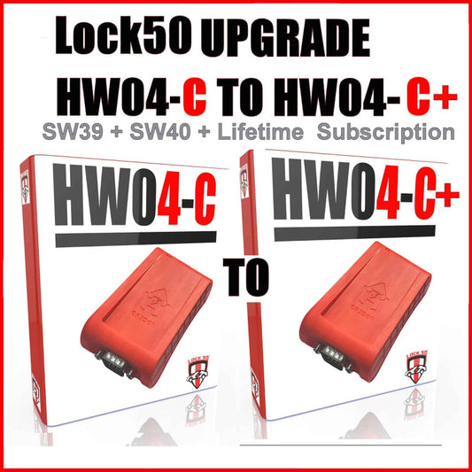Lock50 HW04-C Upgrade Software Licences to HW04-C+ C+