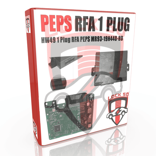 NEW OEM Jaguar Land Rover 1-Plug RFA PEPS Module HW49 – M9R3-19H440-BD / KOBJBG18A