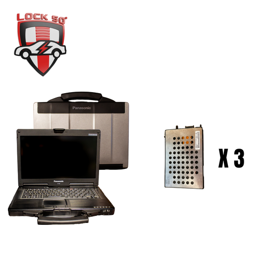 Lock50 Panasonic Toughbook CF-53 – Includes 3 Additional Hard Drives